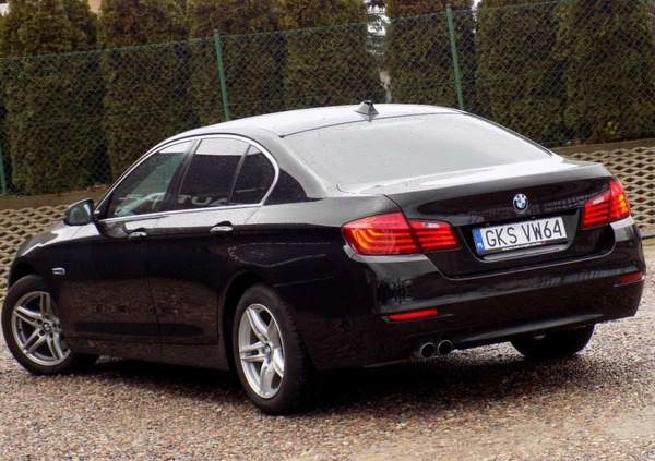 BMW Seria 5 cena 62999 przebieg: 195000, rok produkcji 2014 z Zakliczyn małe 379